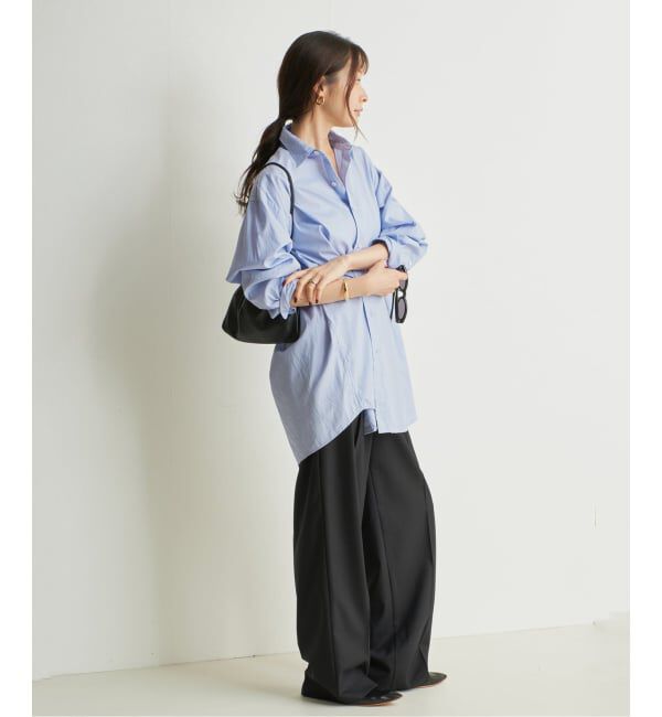 Plage「R&rsquo;IAM WOOSTED BASIC パンツ」|スラックス|