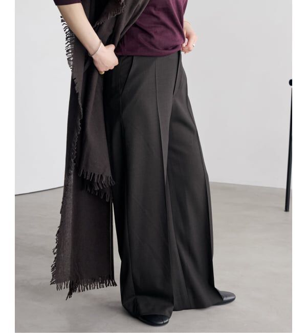Plage「Masculine パンツ」|スラックス|