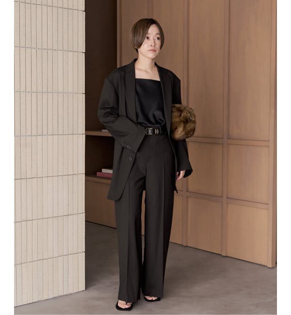 Plage「Masculine パンツ」|スラックス|