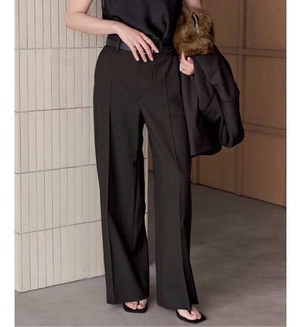 Plage「Masculine パンツ」|スラックス|