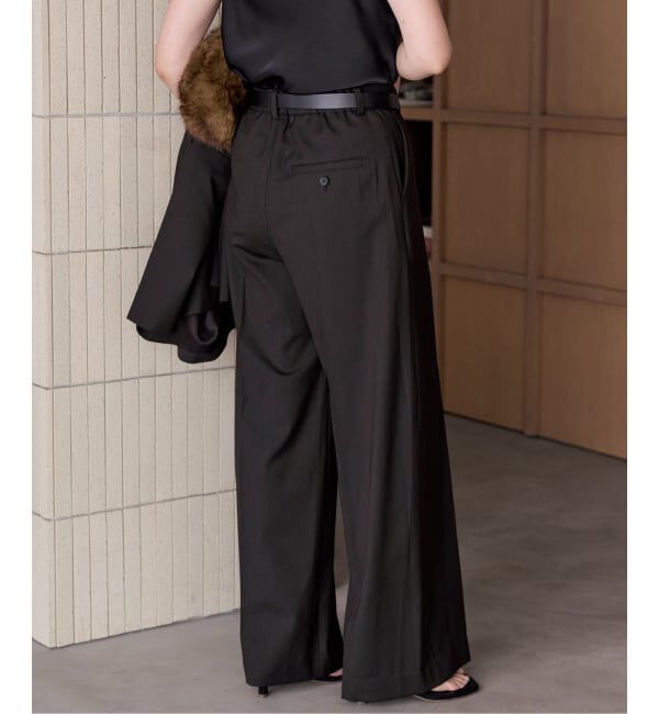 Plage「Masculine パンツ」|スラックス|