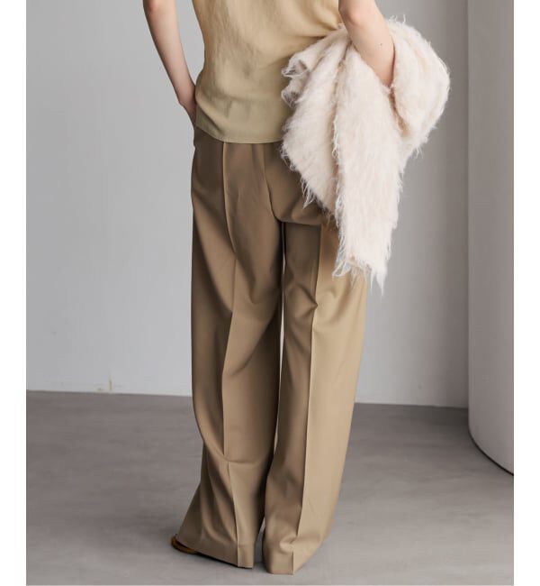 Plage「Masculine パンツ」|スラックス|