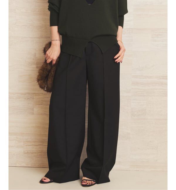 Plage「Masculine パンツ」|スラックス|