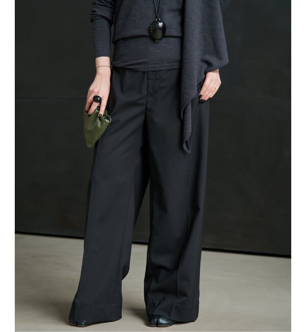 Plage「《予約》useful trouser パンツ」|スラックス|