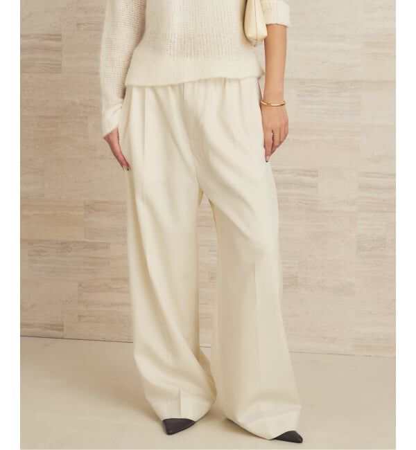 Plage「《予約》useful trouser パンツ」|スラックス|
