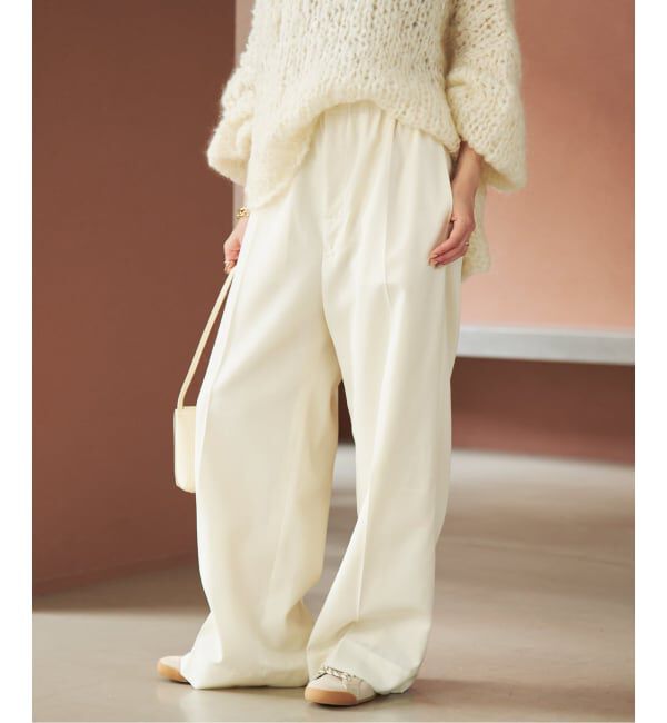 Plage「《予約》useful trouser パンツ」|スラックス|