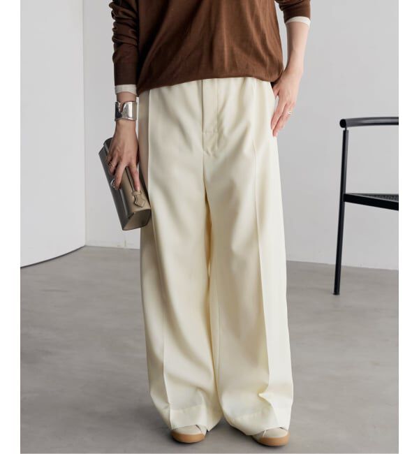 Plage「《予約》useful trouser パンツ」|スラックス|