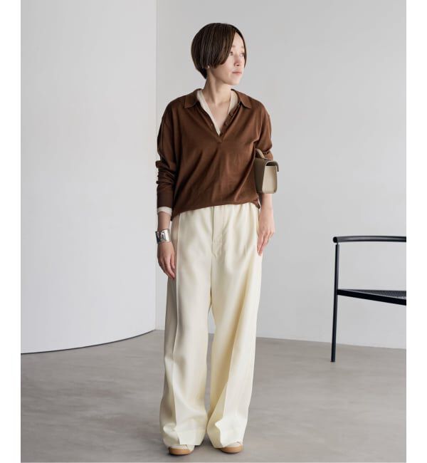 Plage「《予約》useful trouser パンツ」|スラックス|