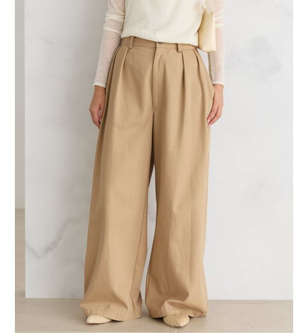 Plage「《一部店舗・WEB限定追加》vintage like チノパンツ 2」|チノ|
