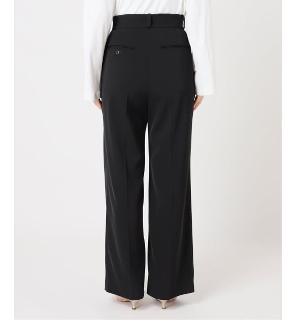 Plage「Two tuck wide パンツ」|スラックス|