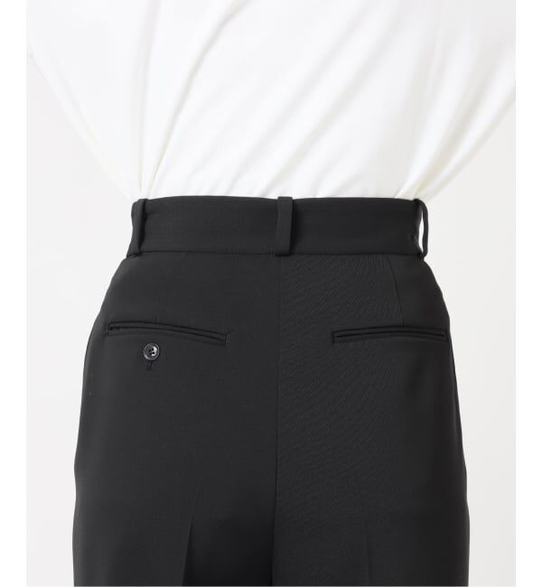 Plage「Two tuck wide パンツ」|スラックス|