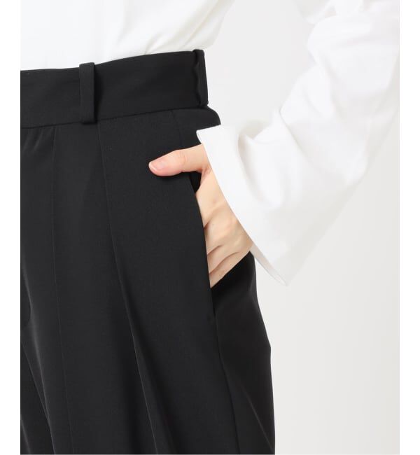 Plage「Two tuck wide パンツ」|スラックス|