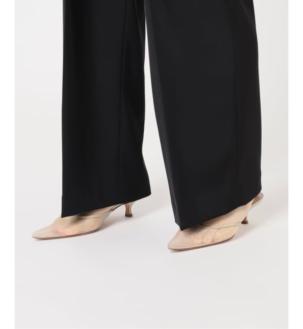 Plage「Two tuck wide パンツ」|スラックス|