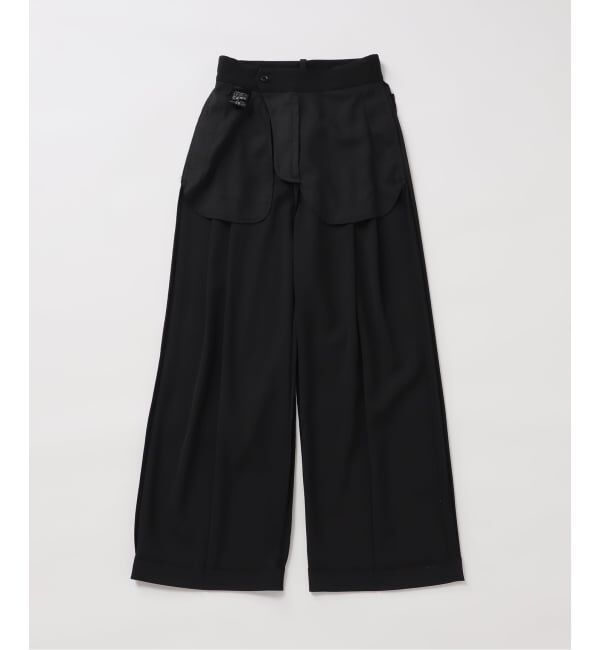 Plage「Two tuck wide パンツ」|スラックス|