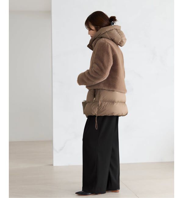 Plage「Two tuck wide パンツ」|スラックス|