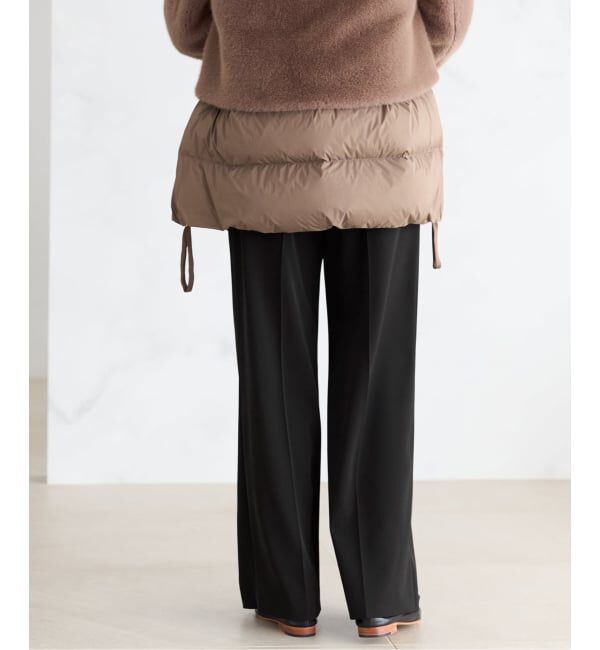 Plage「Two tuck wide パンツ」|スラックス|