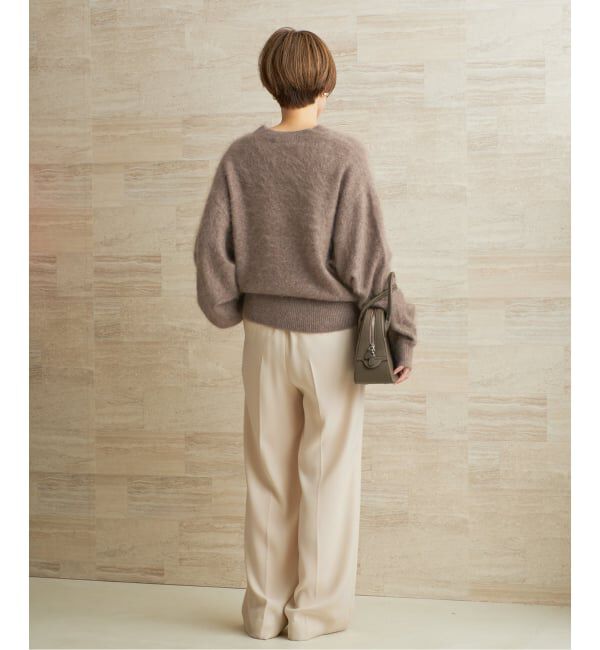 Plage「《追加予約》washable straight パンツ 8」|スラックス|