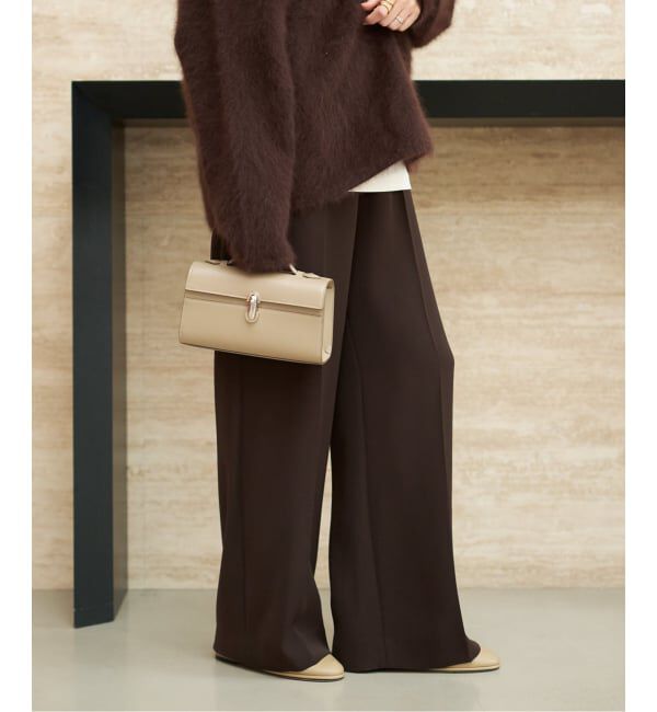 Plage「《追加予約》washable straight パンツ 8」|スラックス|