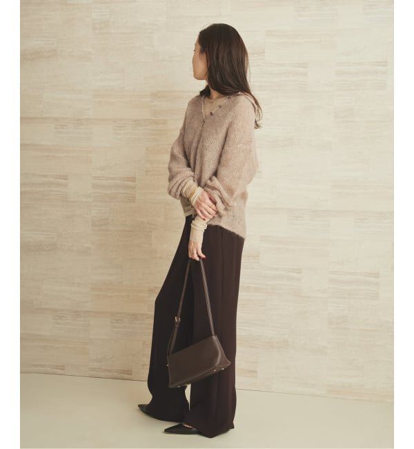Plage「《追加予約》washable straight パンツ 8」|スラックス|