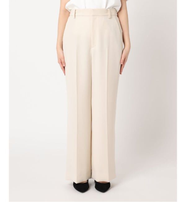 Plage「《追加予約》washable straight パンツ 8」|スラックス|