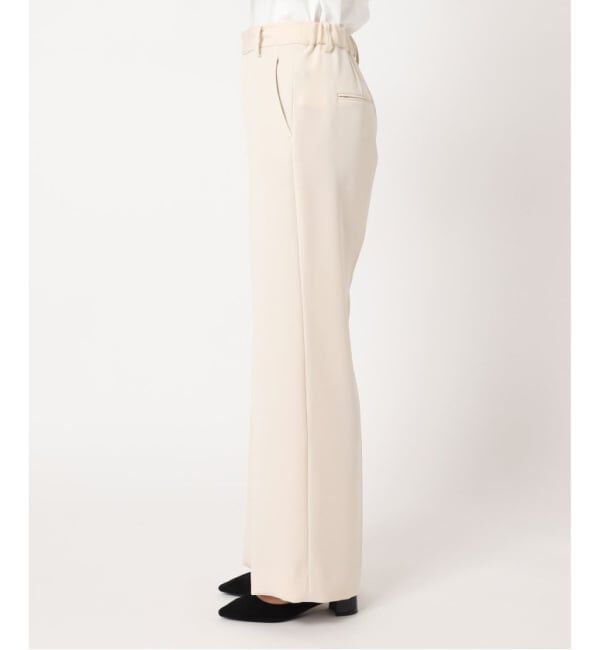 Plage「《追加予約》washable straight パンツ 8」|スラックス|