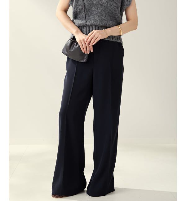 Plage「《追加予約》washable straight パンツ 8」|スラックス|