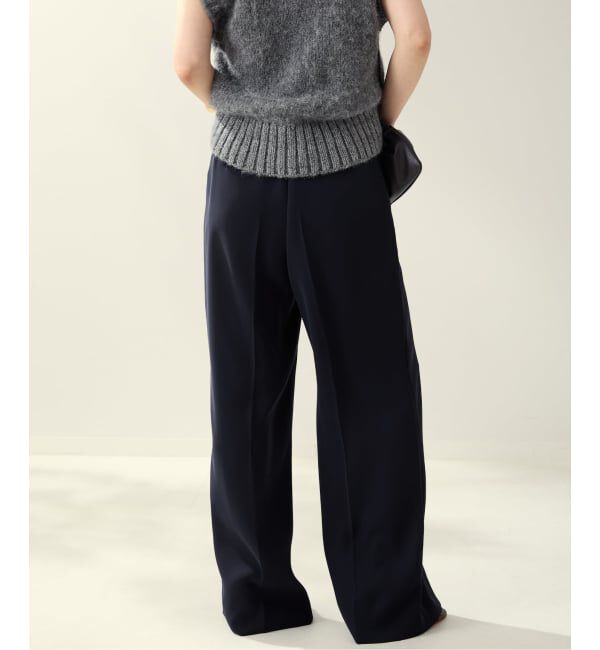 Plage「《追加予約》washable straight パンツ 8」|スラックス|