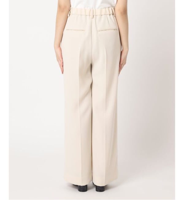 Plage「《追加予約》washable straight パンツ 8」|スラックス|