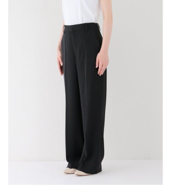 Plage「《追加予約》washable straight パンツ 8」|スラックス|