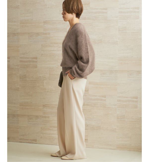 Plage「《追加予約》washable straight パンツ 8」|スラックス|