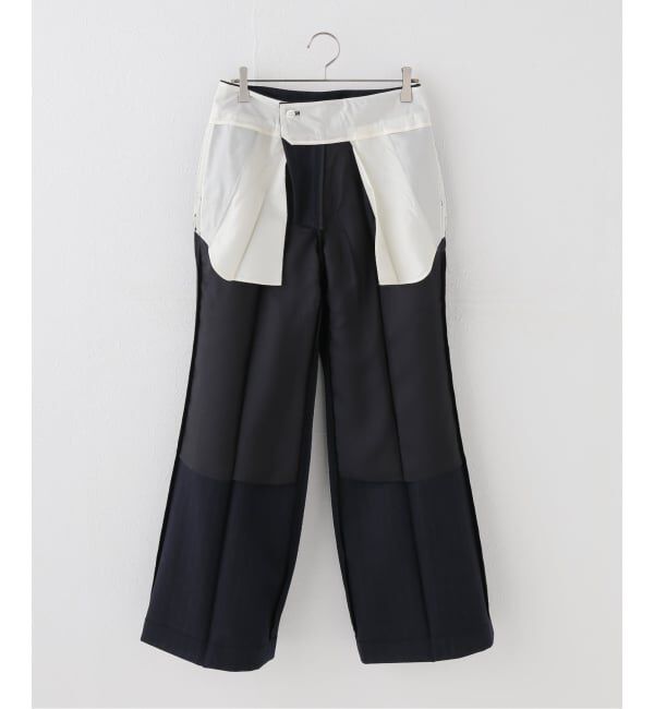 Plage「Stripes  Flare パンツ」|スラックス|