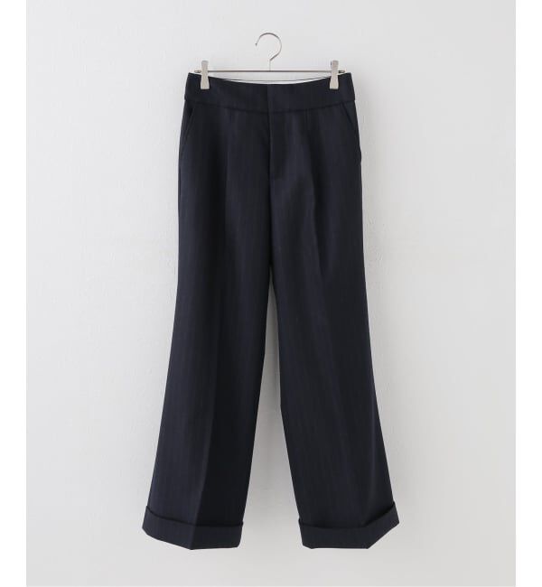 Plage「Stripes  Flare パンツ」|スラックス|