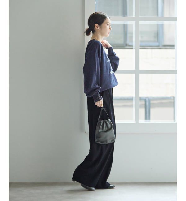 journal standard L'essage「《追加》ヴィスポリギャバパンツ（グレーA・ネイビー）」|スラックス|