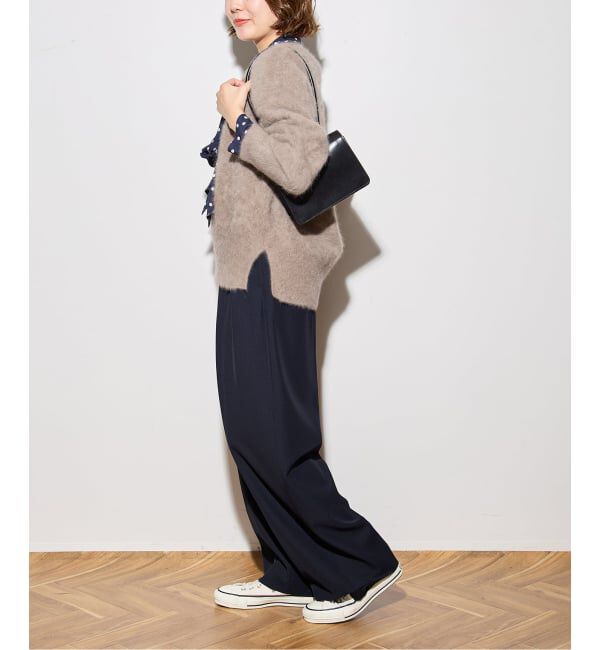 journal standard L'essage「《追加》ヴィスポリギャバパンツ（グレーA・ネイビー）」|スラックス|