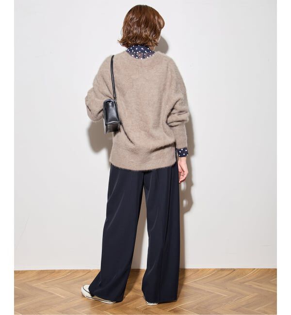journal standard L'essage「《追加》ヴィスポリギャバパンツ（グレーA・ネイビー）」|スラックス|