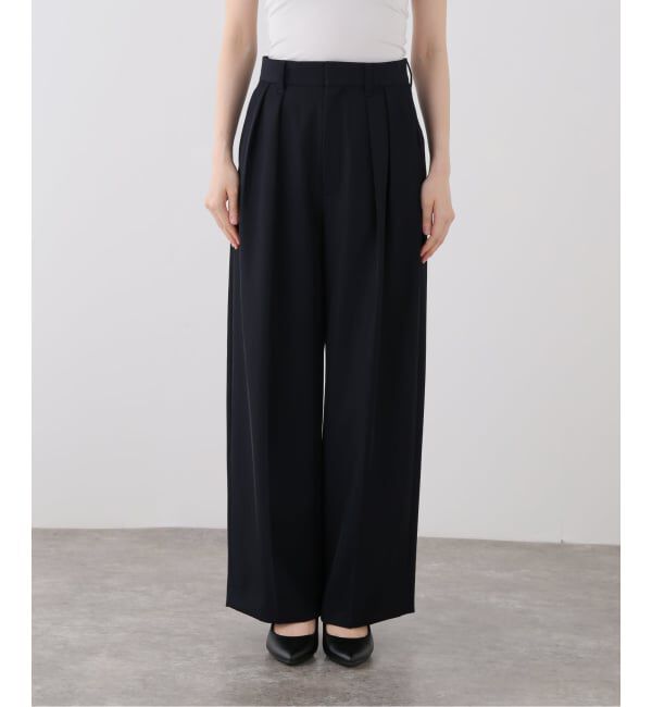 journal standard L'essage「《追加》ヴィスポリギャバパンツ（グレーA・ネイビー）」|スラックス|
