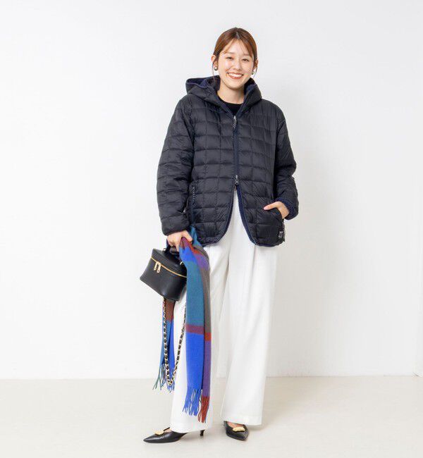 NOLLEY'S「【WEB＆一部店舗限定色アイテム】【TAION/タイオン】ボア&times;ダウンフードミドル(リバーシブル)」|ダウン|