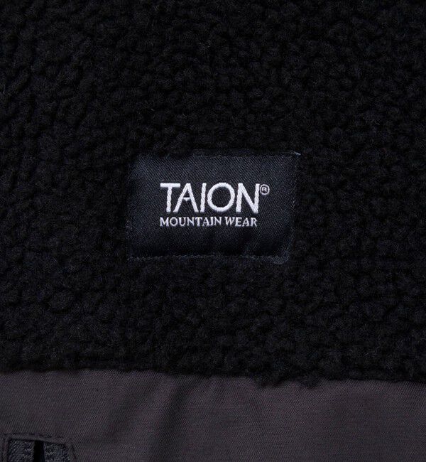 NOLLEY'S「【WEB＆一部店舗限定色アイテム】【TAION/タイオン】ボア&times;ダウンフードミドル(リバーシブル)」|ダウン|