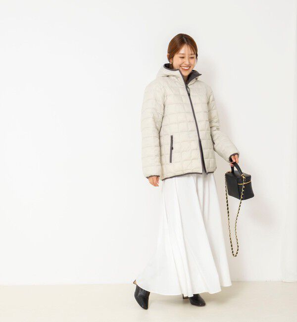 NOLLEY'S「【WEB＆一部店舗限定色アイテム】【TAION/タイオン】ボア&times;ダウンフードミドル(リバーシブル)」|ダウン|