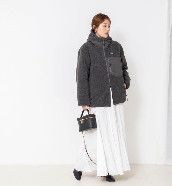 NOLLEY'S「【WEB＆一部店舗限定色アイテム】【TAION/タイオン】ボア&times;ダウンフードミドル(リバーシブル)」|ダウン|