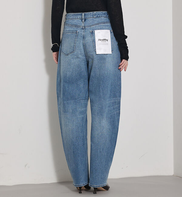qualite「【Healthy DENIM】Corn カーブデニム」|デニム|