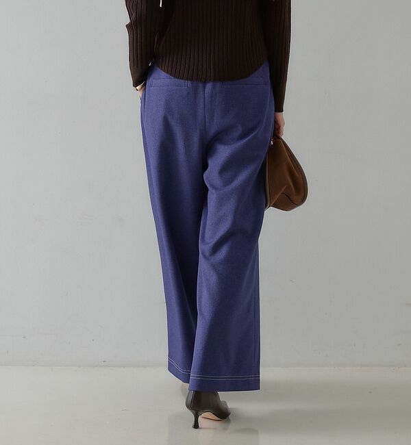 qualite「ウーリッシュワイドデニムパンツ【予約】」|その他|
