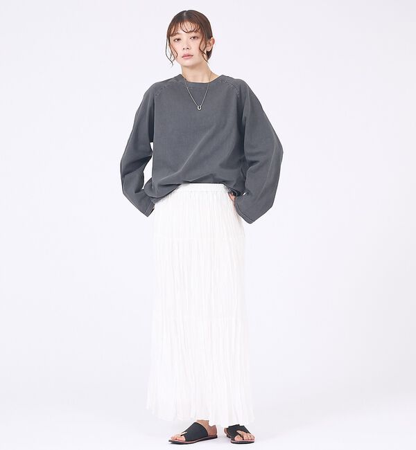 abahouse mavie「【バックロゴ】ラグランプルオーバー」|Tシャツ・カットソー|