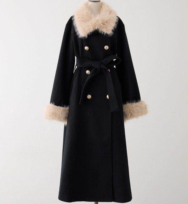 one after another NICE CLAUP「【SMサイズ展開】ダブルボタンロングコート」|その他|