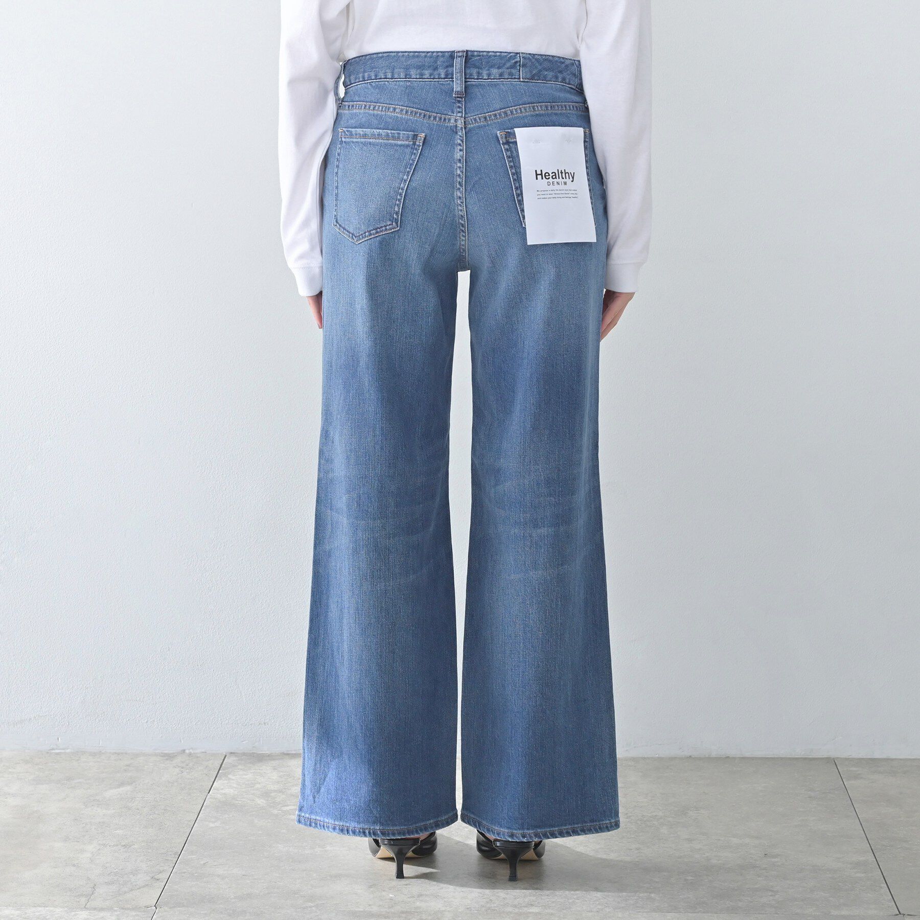 UNTITLED「【Healthy DENIM】別注Quiche（キッシュ）セミフレアデニム」|デニム|
