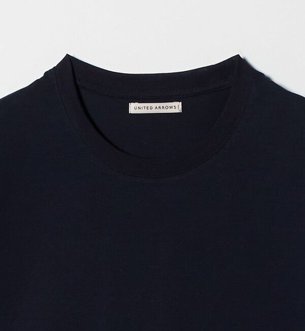 UNITED ARROWS「ALBINI アルビニ シルケット テンジク Tシャツ　抗菌防臭」|Tシャツ・カットソー|