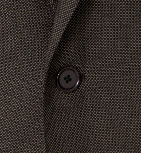 UNITED ARROWS「ブラウン バーズアイ シングル 3ボタン スーツ MCーMODEL」|スーツ|