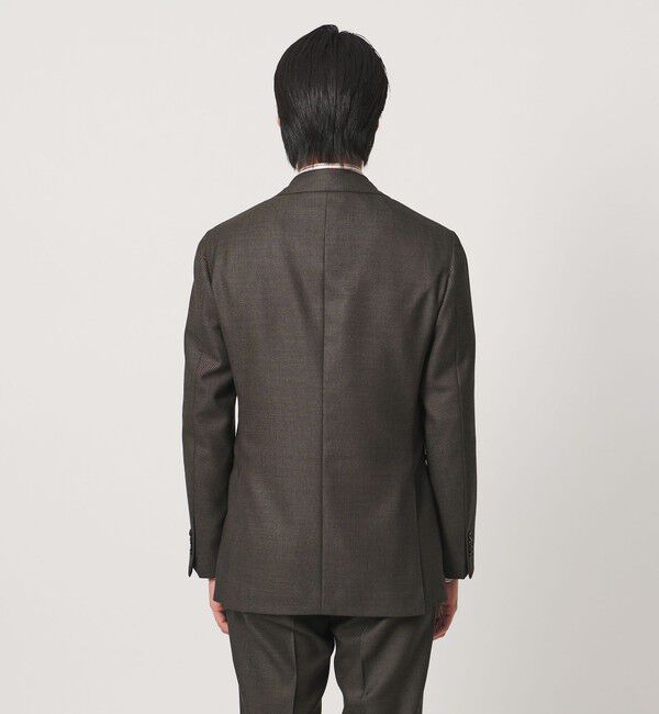 UNITED ARROWS「ブラウン バーズアイ シングル 3ボタン スーツ MCーMODEL」|スーツ|
