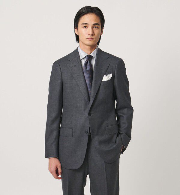 UNITED ARROWS「バーズアイ シングル 3ボタン スーツ REGULAR MODEL」|スーツ|