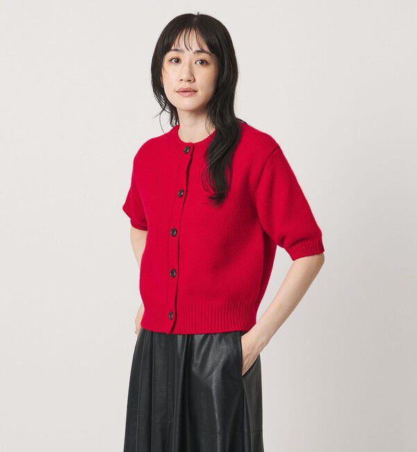 UNITED ARROWS「CA/W ハーフスリーブ カーディガン」|カーディガン|